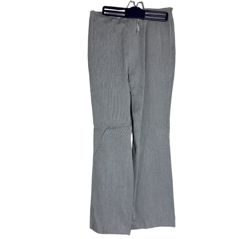 Akris Punto Striped Cotton Blend Jacquard High Rise Straight Pants